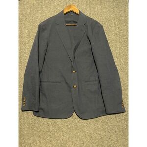 J crew ludlow sport blazer slim fit somelos unlined cotton/linen blend size 40S